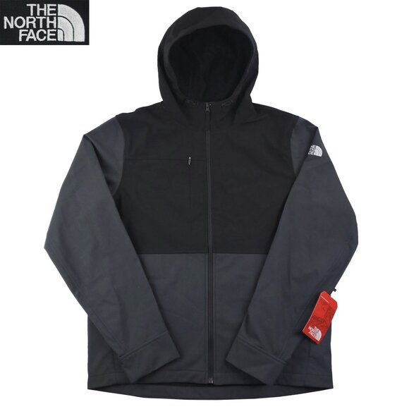 North Face Jacket Castle Rock Hooded Soft Shell Zip NF0A529R Men's Large NWT